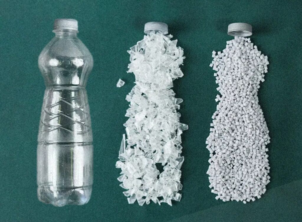 recycled PET bottle LCA